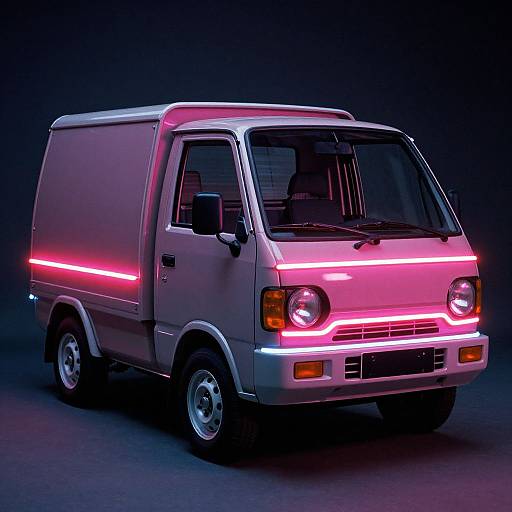 1988 Honda Kei Truck Neon Style