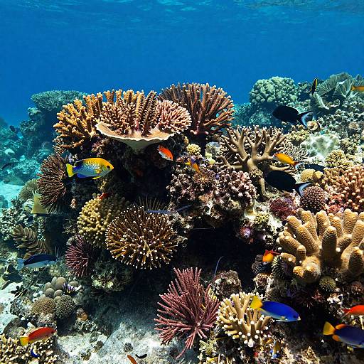 Vibrant Turquoise Underwater Seascape