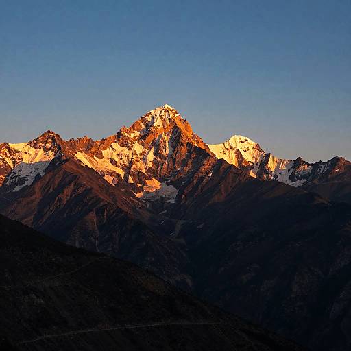 Sunset Mountain Landscape Photography