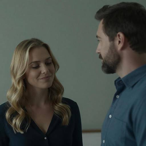 Couple Sharing Quiet Moment Indoors