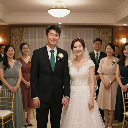 Joyful Wedding Reception Celebration