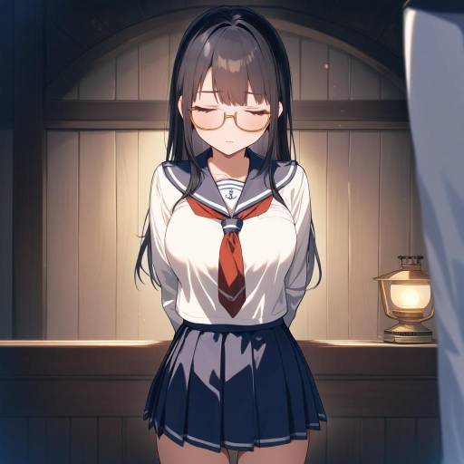 Nautical Cowboy: Admiral Kancolle Scene