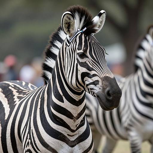 Zebra Festival Costume with Headdress
