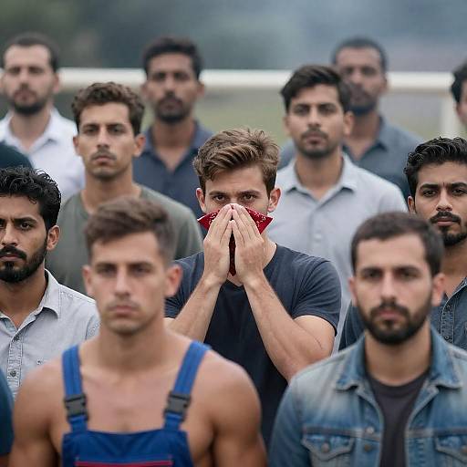 Dynamic Group Capture at Stadium Scene