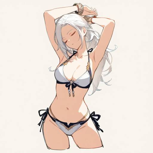 Beach Vibes with Tales of Arise Character