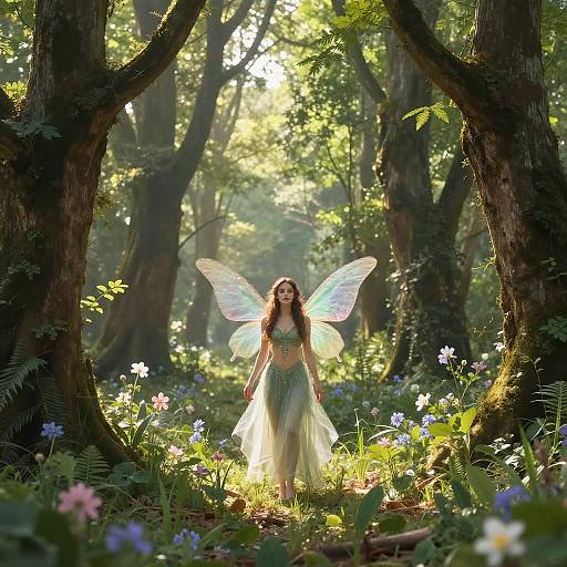 Mystical Forest Spirit Awakening