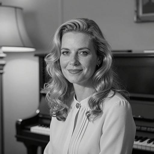 Soft Portrait of Smiling Woman