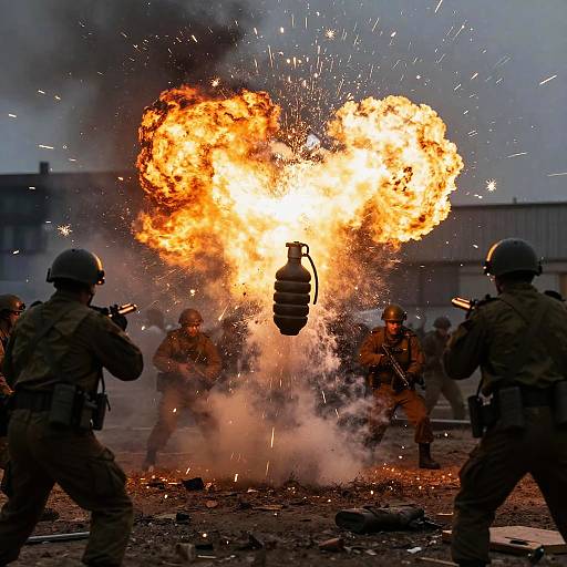Flashbang Explosion in Warzone