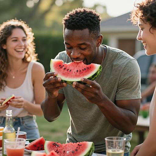 Joyful Backyard Barbecue Gathering
