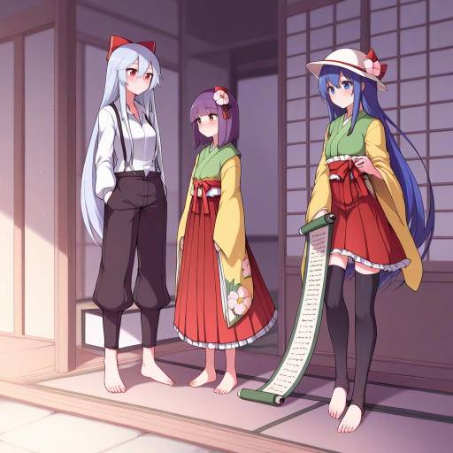 Charming Girls in Stylish Attire