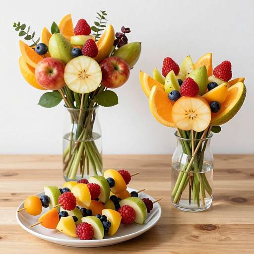 Making Fruit Bouquets and Kabobs