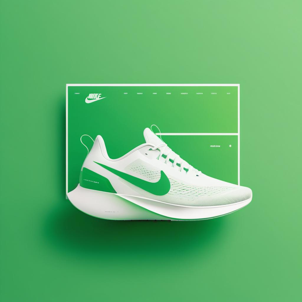 Nike Sustainable Running Shoes Website Design