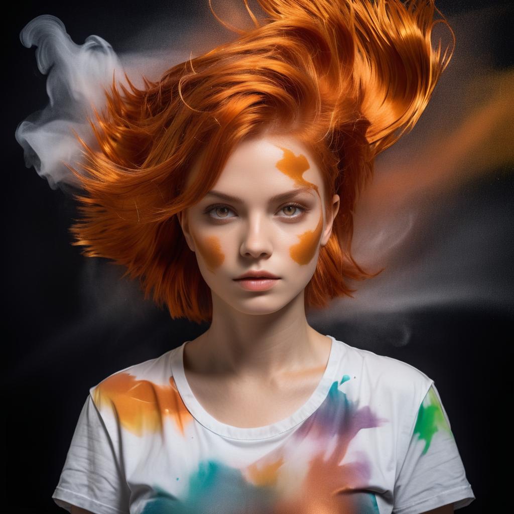 Dramatic Feminist Portraits in Spray Art