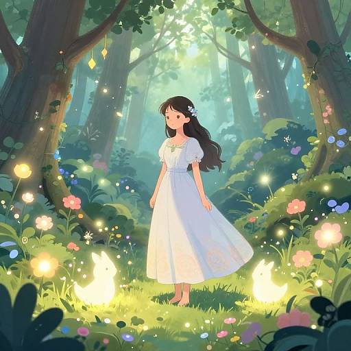 Garbie in Enchanted Forest Fantasy