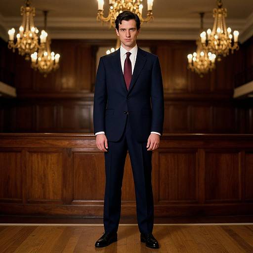 Classic Elegance in Historic Ballroom