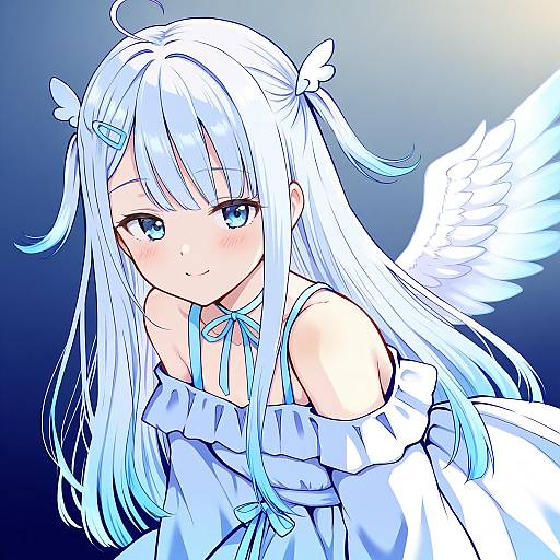 Illustration of Amatsuka uto, indie virtual youtuber in the style of Uranaishi (miraura)