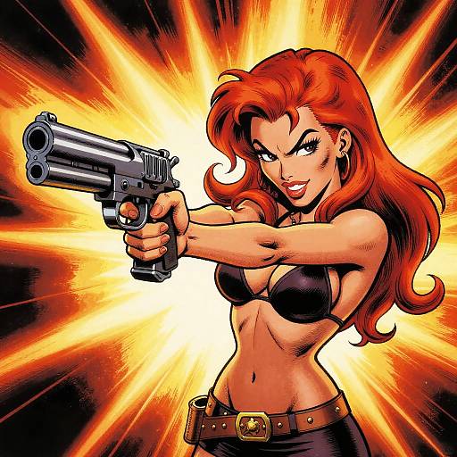 Jessica Rabbit Sci-Fi Gun Cover