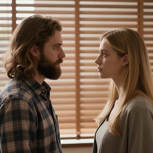 Intimate Profile Portraits with Warm Lighting