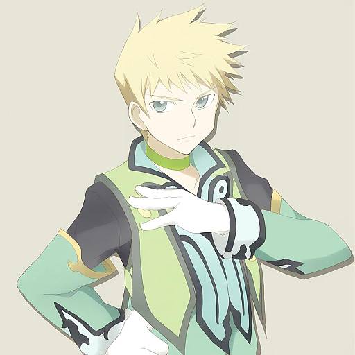 Illustration of Guy cecil, tales of (series) in the style of Shigino sohuzi