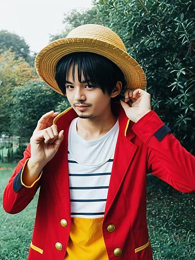 Realistic Monkey D. Luffy Cosplay