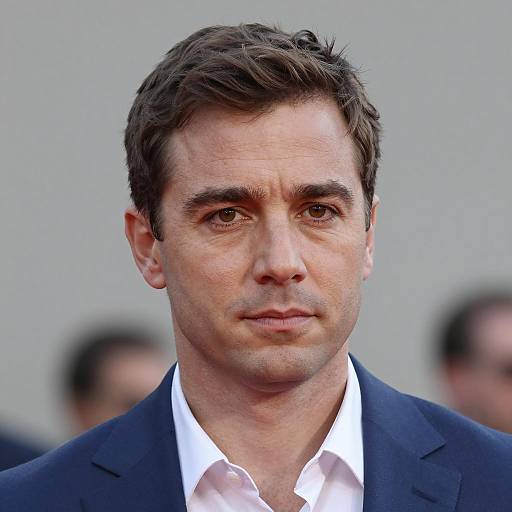 Close-Up Portrait of a Man in Suit