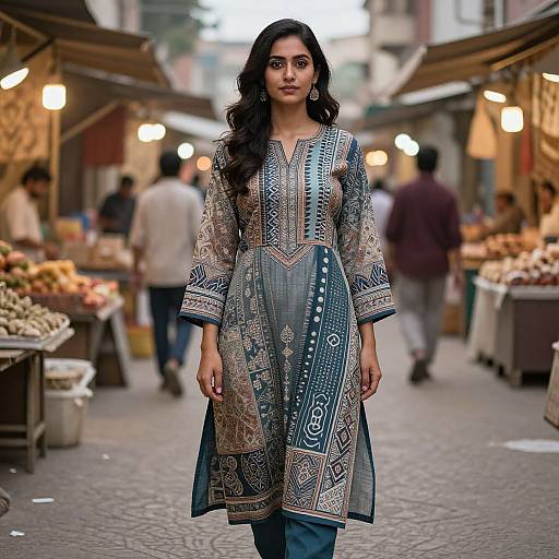 Futuristic Shalwar Kameez Fashion Fusion
