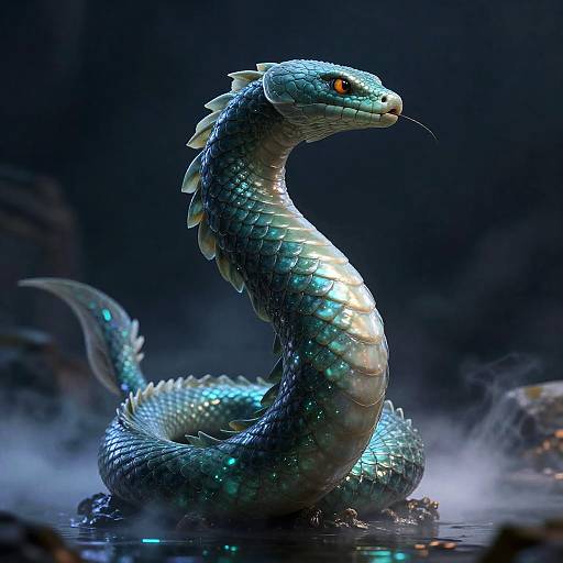 Heroic Heavenly Sea Serpent Full-Body