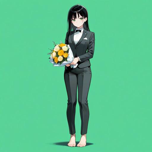 Mysterious Woman in Tailored Suit Mysterious Woman in Tailored Suit