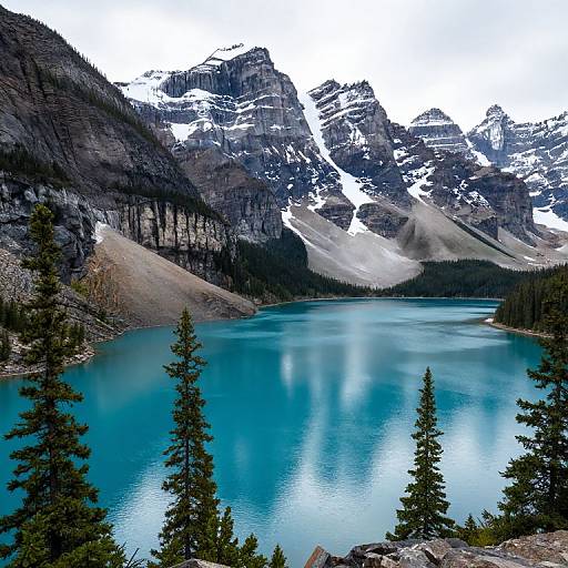 Scenic Emerald Lake in Canada