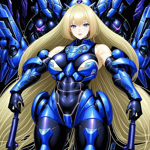 Illustration of Angela balzac, rakuen tsuihou in the style of Yuasan