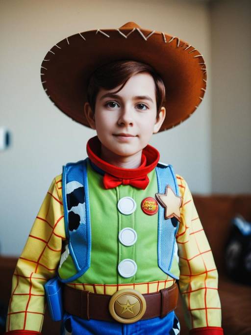 Photorealistic Toy Story Cosplay Portrait