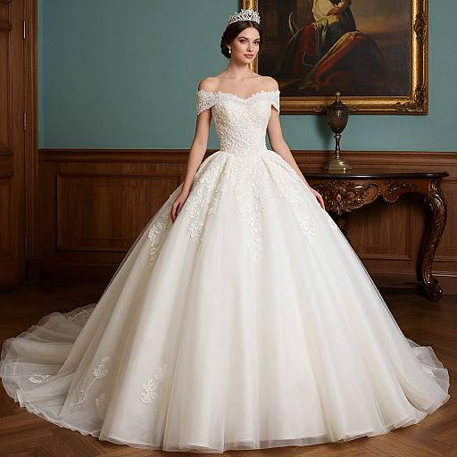 Elegant Princess Ball Gown Scene