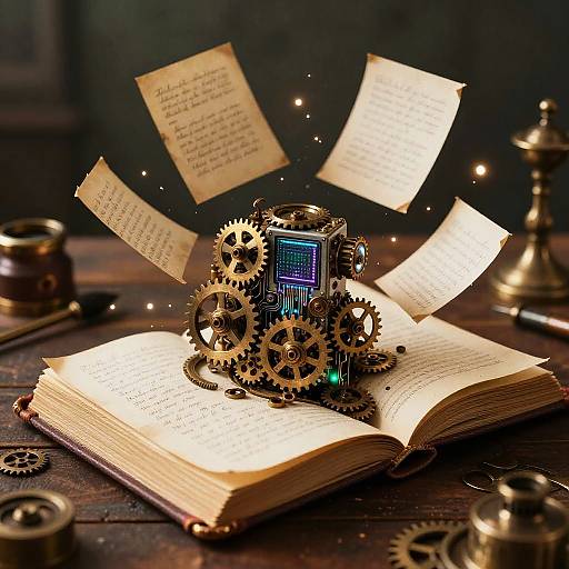 Mystical Steampunk Journal Generator