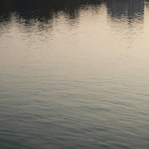Tranquil Water Surface Photography Prompt