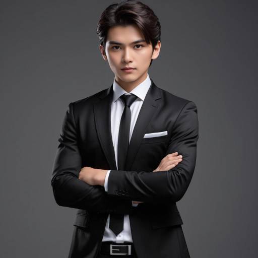 Brooding Cowboy in Formal Attire Brooding Cowboy in Formal Attire