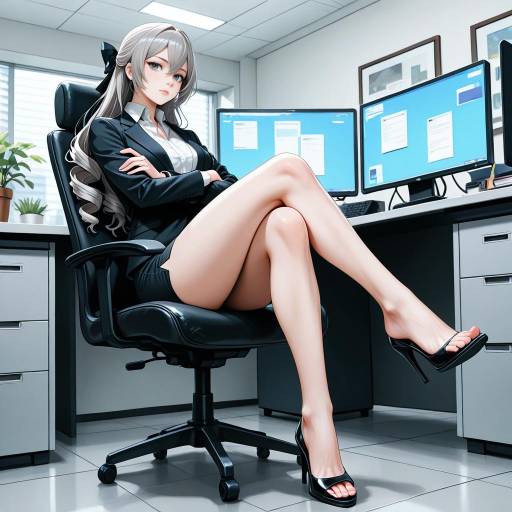 Elegant Office Vibes with Bronya Zaychik