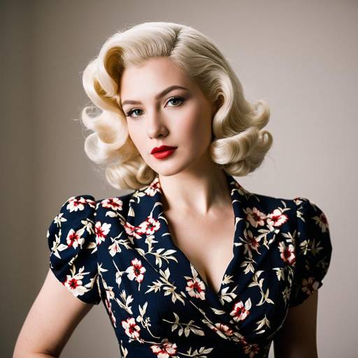Glamorous 1940s Beverly Ross Cosplay