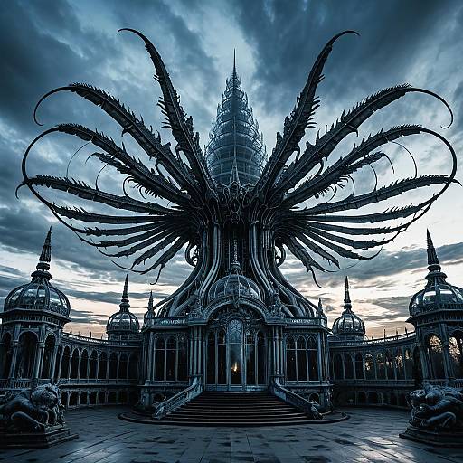 Surreal Gothic Crystal Palace