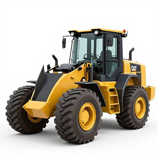 HD 3D Render of Caterpillar Loader