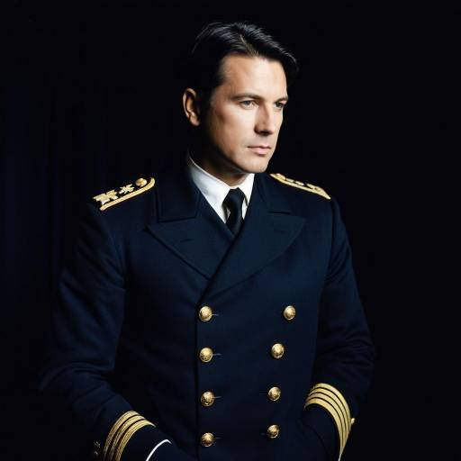 Mid-20th Century Naval Officer Cosplay