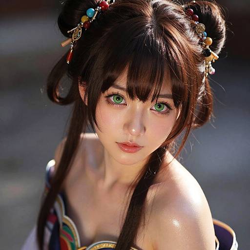 Ultra-Detailed Beautiful Girl Illustration