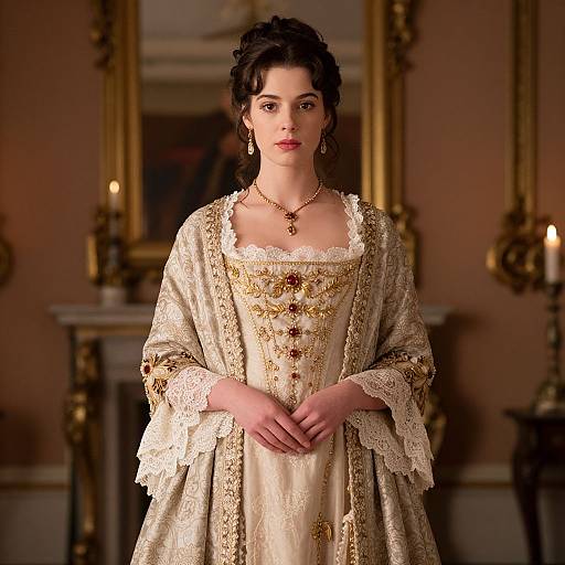 Vintage Elegance in Opulent Setting