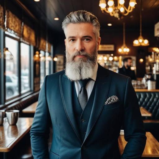 Elegant Portrait of a Distinguished Man