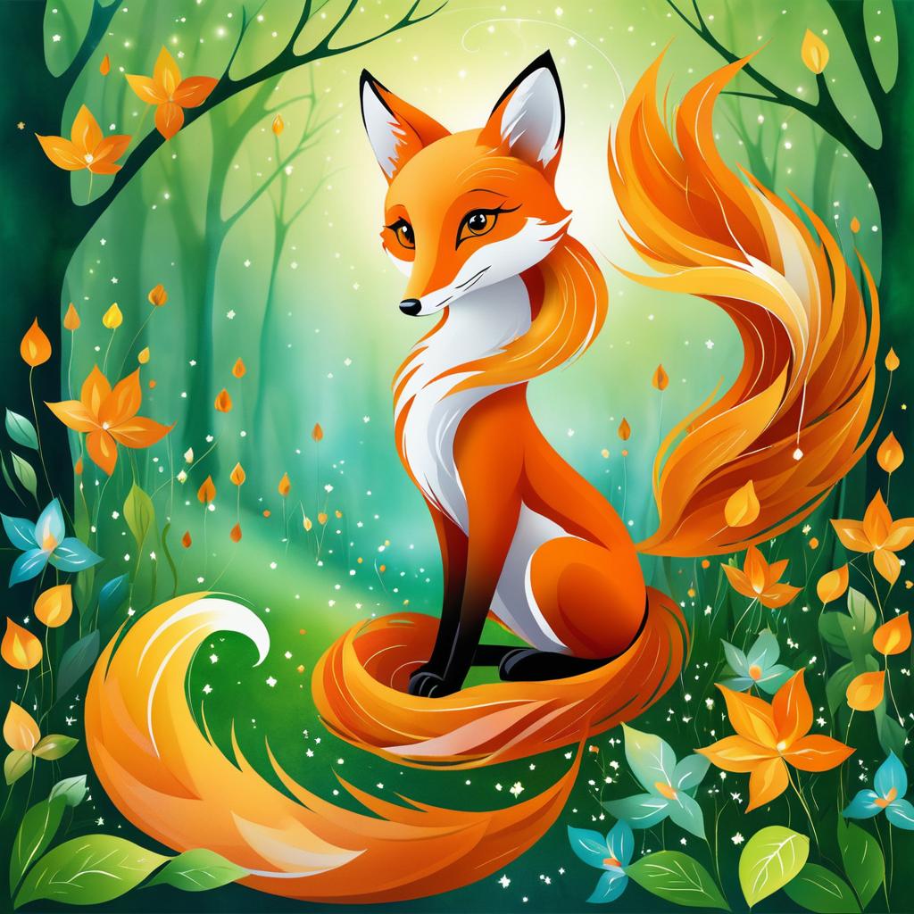 Whimsical Fox Inspiring Creative Expression