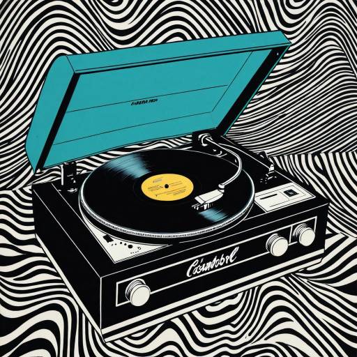 Pop Art Vinyl Record Player