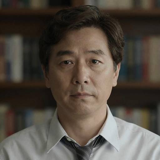 Portrait of a Middle-Aged Man in Style