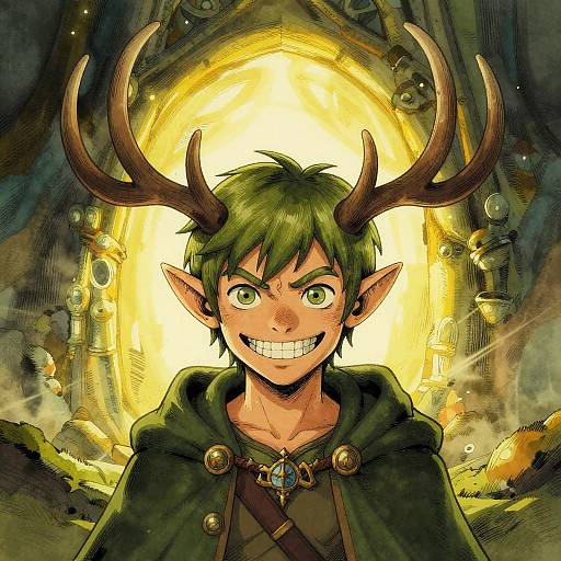 Cinematic Elf Prince Portrait Artwork