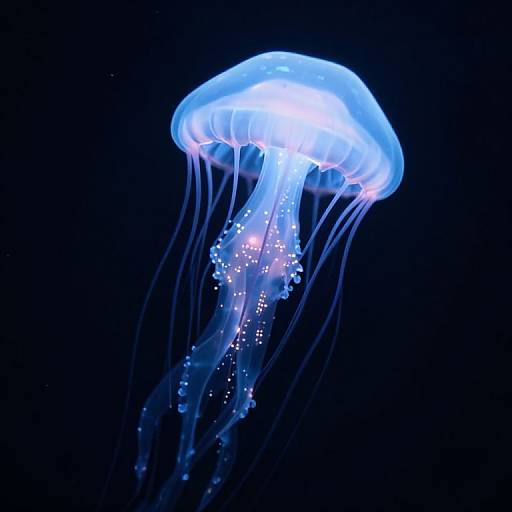 Luminous Moonlight Colossal Jellyfish