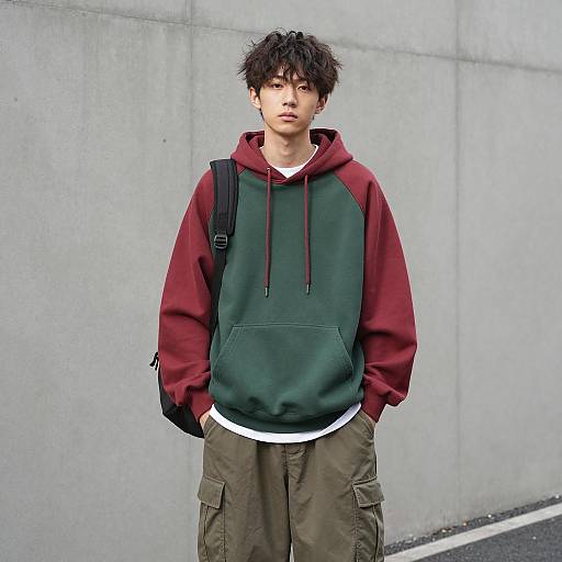 Photorealistic Casual Street Style Outfit