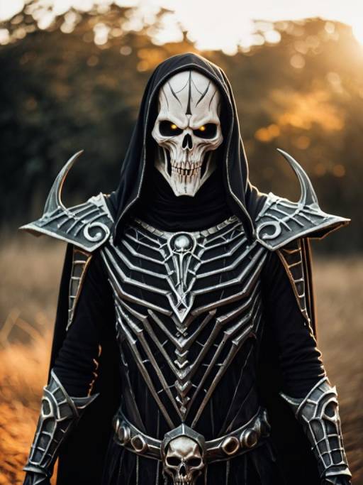Realistic Nekron Cosplay Photo of a Man